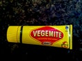 Tube of Kraft Vegemite - Concentrated Yeast Extract - a common Australian food