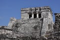 Tulum Mayan temple Royalty Free Stock Photo