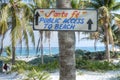 Tulum beach Royalty Free Stock Photo