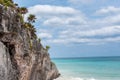 Tulum Beach, Mexico Royalty Free Stock Photo