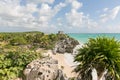 Tulum beach in Mexico