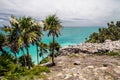 Tulum Beach Yucatan Mexico Royalty Free Stock Photo