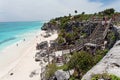 Tulum Beach Yucatan Mexico Royalty Free Stock Photo