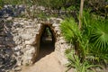 Tulum Mayan arch in Riviera Maya Mexico