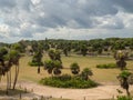 Tulum, Mexico, South America : [Tulum ruins of ancient Mayan city, tourist destination, Caribbean sea, gulf, beach] Royalty Free Stock Photo