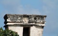 Tulum precolumbian temple ruins