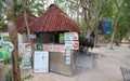 Entrance gate for Cenote Carwash