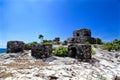 Tulum ruins Royalty Free Stock Photo