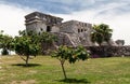 Tulum Temple Yucatan Mexico Royalty Free Stock Photo