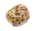 tumbled Chrysolite (Olivine, Peridot) gemstone