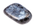 tumbled Larvikite (norwegian Labradorite) gem Royalty Free Stock Photo