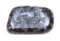 tumbled Larvikite (norwegian Labradorite) gemstone Royalty Free Stock Photo