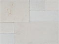 Tumbled limestone tile texture for indoor or outdoor flooring