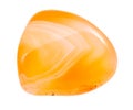 tumbled yellow Carnelian (cornelian) gem stone