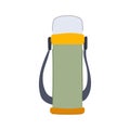 tumbler thermos cartoon vector illustration