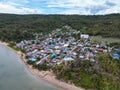 Tumbur Village in Tanimbar Island, Maluku, Indonesia Royalty Free Stock Photo