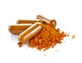 Tumeric powder capsules