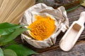 Tumeric powder Royalty Free Stock Photo