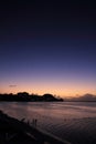 Tumon beach at the sunset in Guam