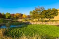 Tumuli Park in Gyeongju Royalty Free Stock Photo