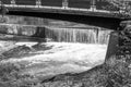 Tumwater Falls And Bridge 3 Royalty Free Stock Photo