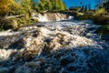 Tumwater Falls And Rapids Royalty Free Stock Photo