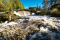 Tumwater Falls And Rapids 2 Royalty Free Stock Photo