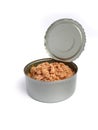 Tuna can open Royalty Free Stock Photo