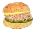 Tuna And Cucumber Sandwich Roll Royalty Free Stock Photo