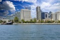 Tuna Harbor and skyline of San Diego, CA