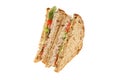 Tuna mayo sandwich Royalty Free Stock Photo
