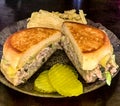 Tuna melt sandwich lunch