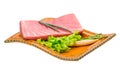 Tuna raw steak Royalty Free Stock Photo