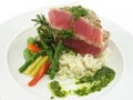 Tuna steak Royalty Free Stock Photo