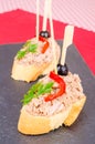 Tuna tapa Royalty Free Stock Photo