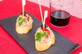 Tuna tapa Royalty Free Stock Photo