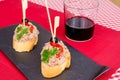 Tuna tapa Royalty Free Stock Photo