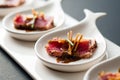 Tuna Tataki Close Up Royalty Free Stock Photo