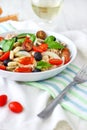 Tuna and White Bean Salad Royalty Free Stock Photo