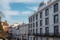 TUNBRIDGE WELLS, KENT/UK - JANUARY 4 : View of buildings in the Pantiles in Royal Tunbridge Wells Kent on January 4, 2019