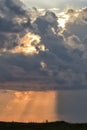 Tunder clouds over Galveston Bay