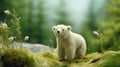 Tundra: Felt Stop-motion Bear In 4k With Shallow Depth Of Field