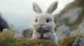 Tundra: 4k Stop-motion Rabbit With Shallow Depth Of Field