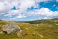 Tundra landscape in Norway Royalty Free Stock Photo