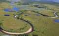 Tundra landscape in summer