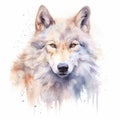 tundra wolf Generative Ai Royalty Free Stock Photo