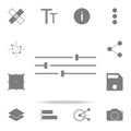 tune image sign icon. web icons universal set for web and mobile