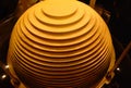 tuned mass damper on 90 floor in Taipei 101 tallest building for subsidence building in Taiwan