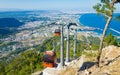 Tunektepe Cableway in Antalya, Turkey