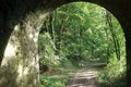 Tunel under railway Royalty Free Stock Photo